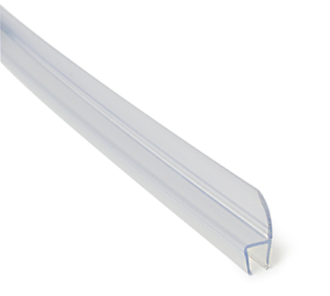 Duschlist för 6-8 mm glas mjuk kant, 1 m längd