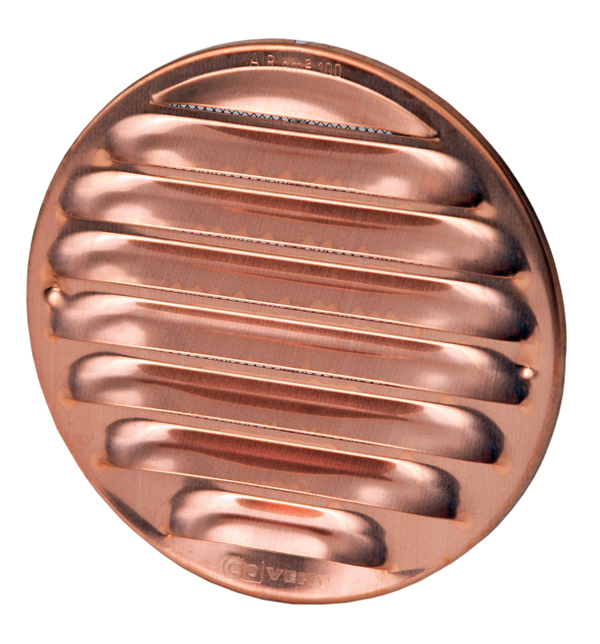 Metallgaller koppar O 150 mm, med stos