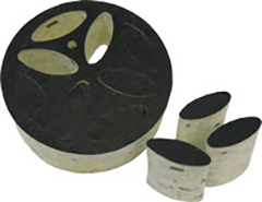 Inno 250 mm ljuddämpande spjäll