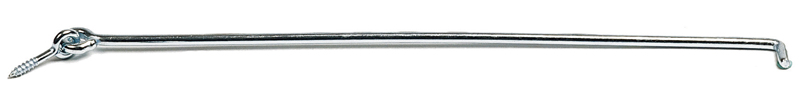 Stormhasp L=350 mm Rostfri pris/st
