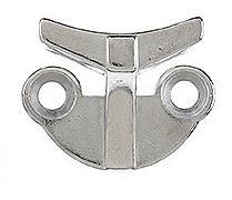 Fönsterlås VM 280/281 HAKE förnicklad (låg H=15mm)