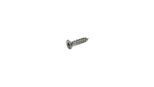 Skruv TFXH 3,0 x 15 mm, förz. (litet huvud)