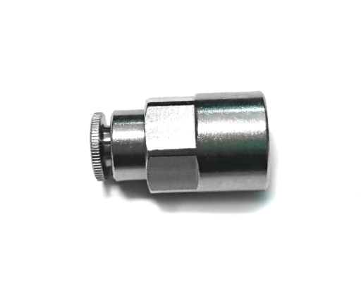 Tryckluft,insticksnippel 1/4 invändig gäng för 6mm
