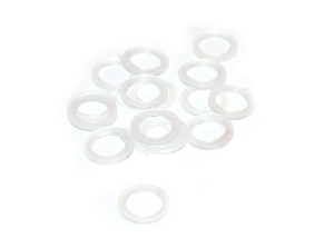 Gångjärnsringar nylon 7,8 mm 100-pack