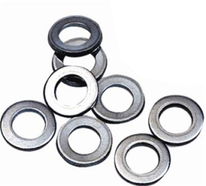 Gångjärnsring metall 9x1,5mm 10-pack