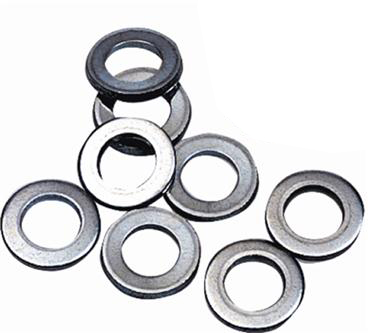 Gångjärnsring metall 9x1,5mm 10-pack