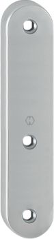 Hoppe Bricka 350KL F9 Blind Rostfri Alu