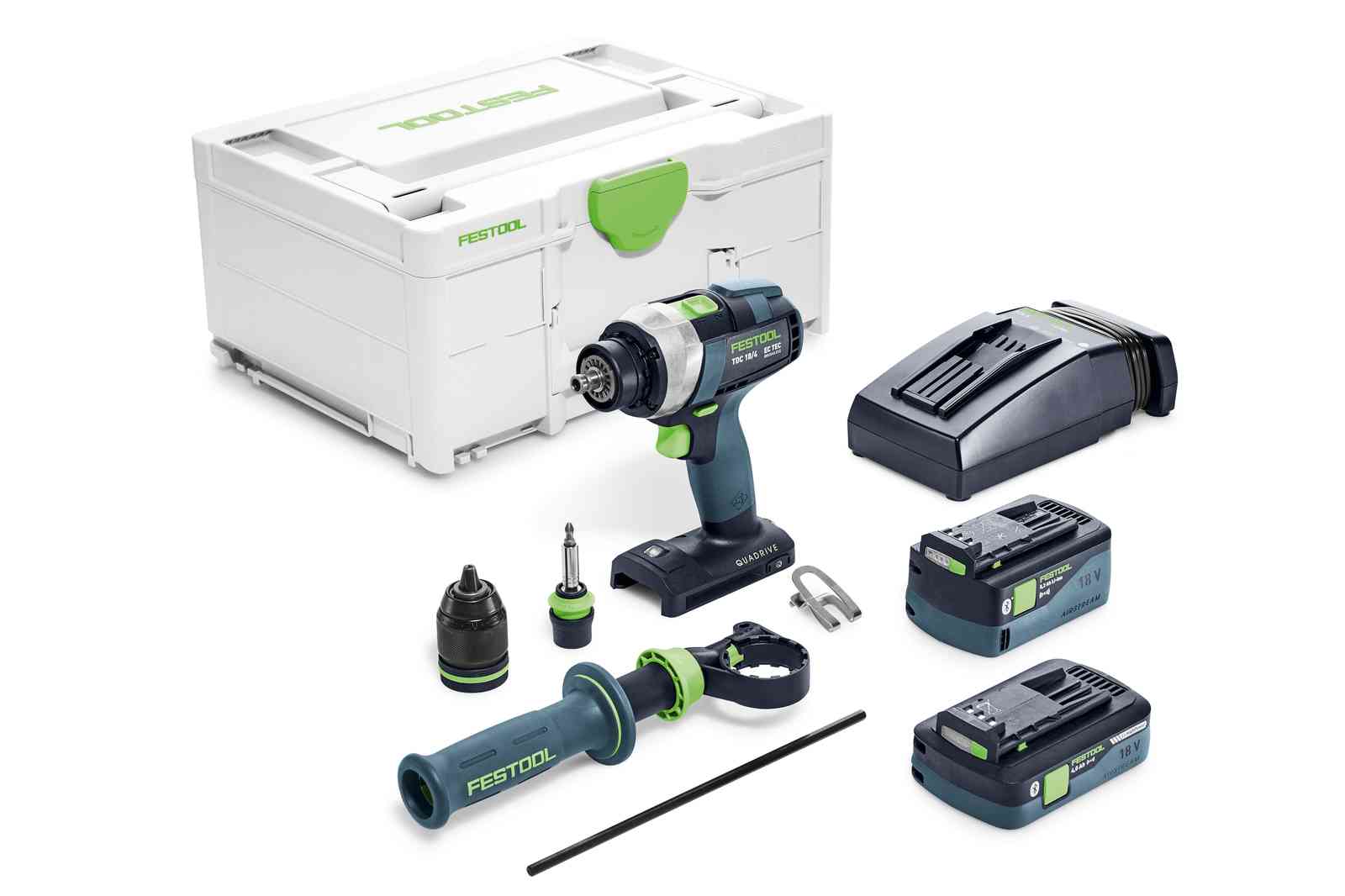 Festool Skruvdragare TDC 18/4 5,2/4,0 I-Plus UTG