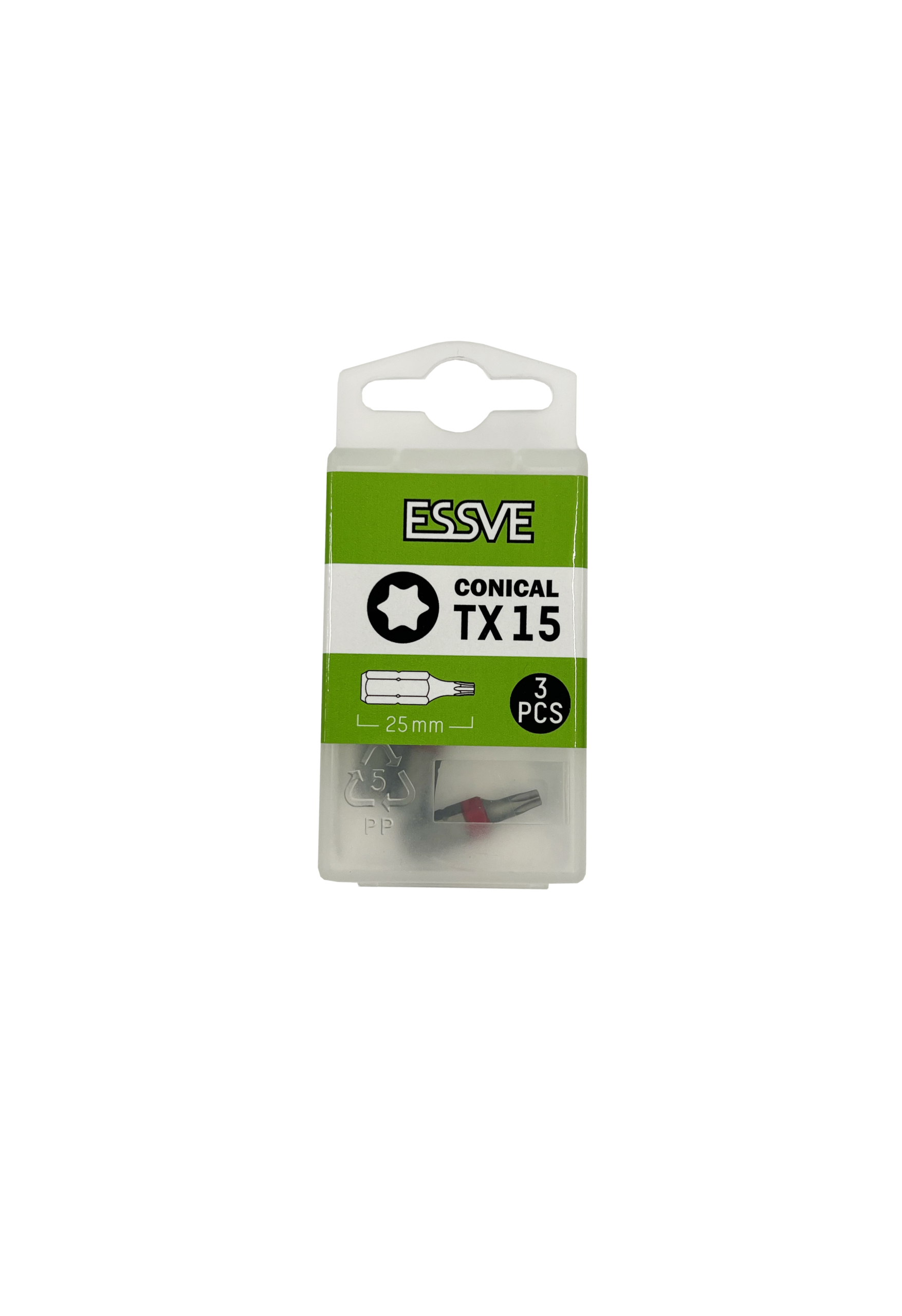 Bits Torx 15 (Stick-fit) 3-Pack (Essve)