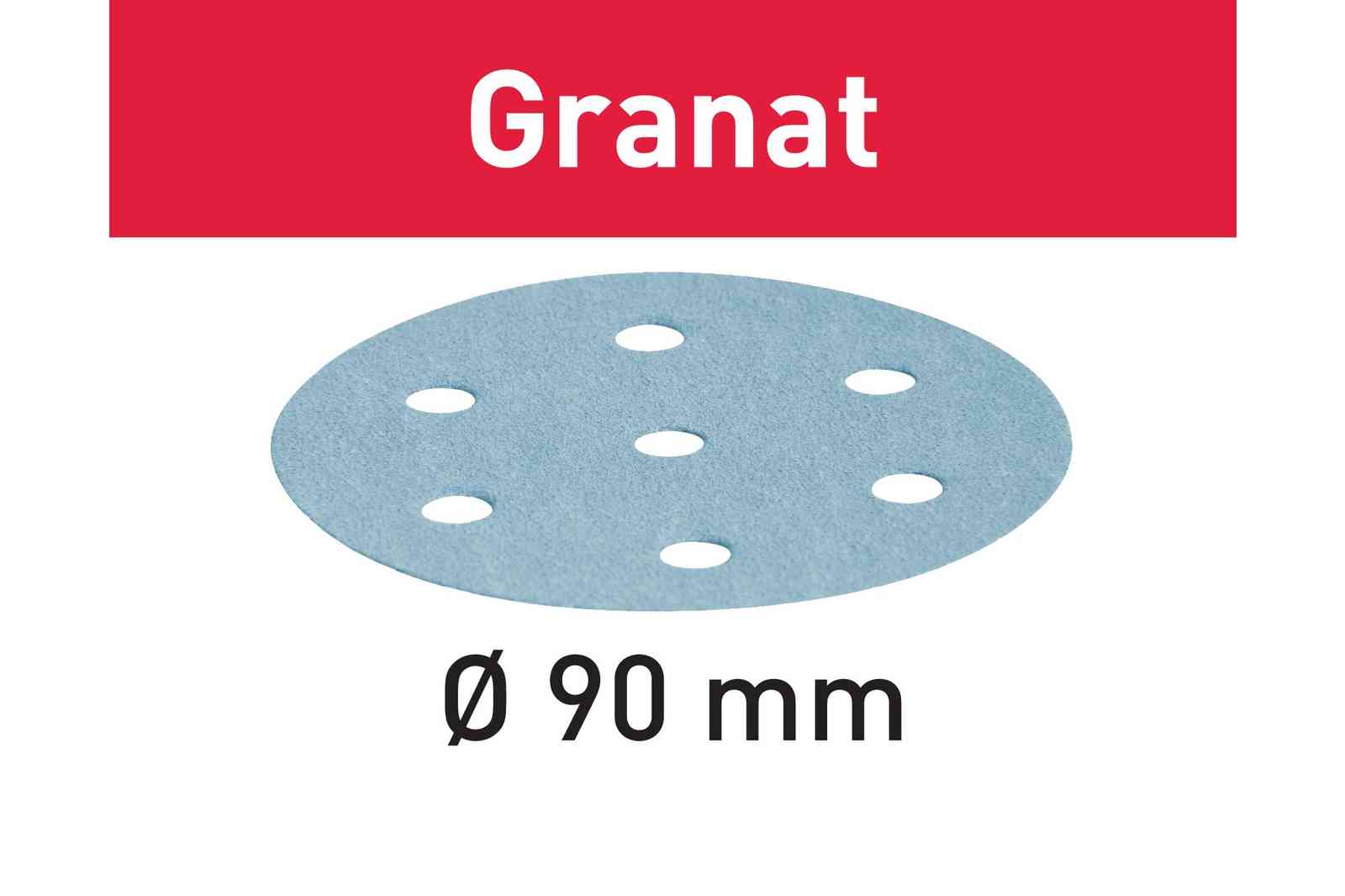 Festool Sliprond 90 mm K240 (Granat) 100 st/fp