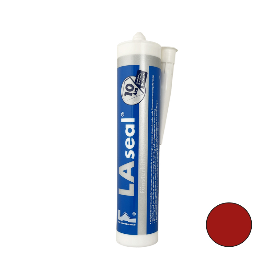 LAseal Röd Fönsterkitt 290 ml
