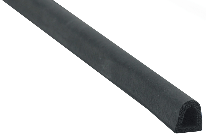 D-list 10x12 mm, SVART självhäftande konsumentförp. 8 m