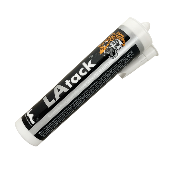 Tube of LA tack adhesive sealant